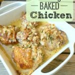 Creamy Baked Chicken on 100 Days of Real Food