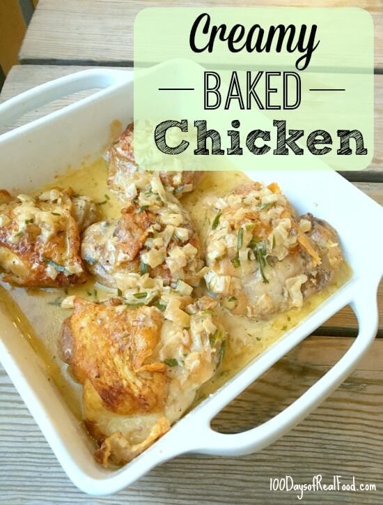 Creamy Baked Chicken Recipe