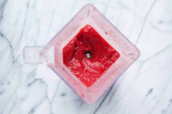 Strawberries and Coconut Cream Pops on 100 Days of Real Food