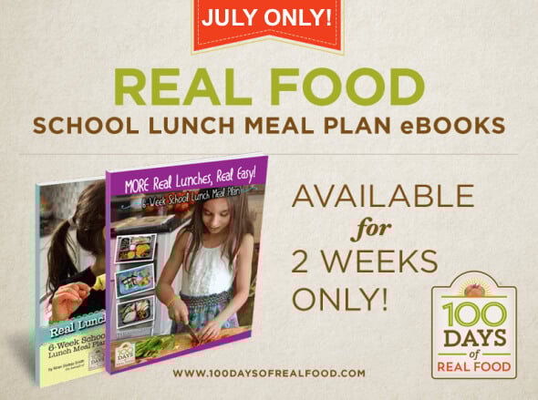 School Lunch Meal Plans for Sale - July Only!