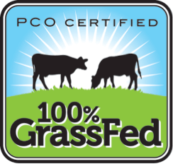 Grassfed PCO certification Logo on 100 Days of Real Food