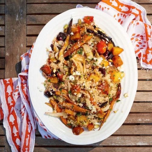 Quinoa Salad Recipe on 100 Days of Real Food