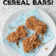Whole Wheat Cereal Bars on 100 Days of Real Food