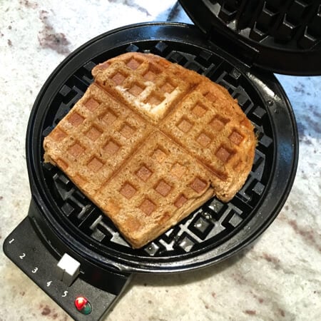 4 Things to Try in a Waffle Maker - Grilled Cheese - on 100 Days of Real Food
