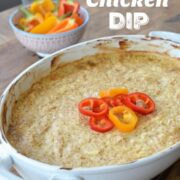 Cheesy Chicken Dip on 100 Days of Real Food