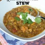 Curried Lentil and Sweet Potato Stew on 100 Days of Real Food