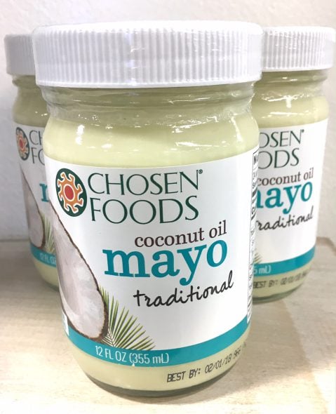 6 New Real Food Snacks Hitting Shelves Soon - Chosen Foods Coconut Oil Mayo - on 100 Days of Real Food