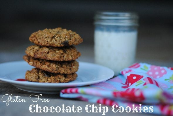 Gluten-free Chocolate Chip Cookie Recipe on 100 Days of Real Food