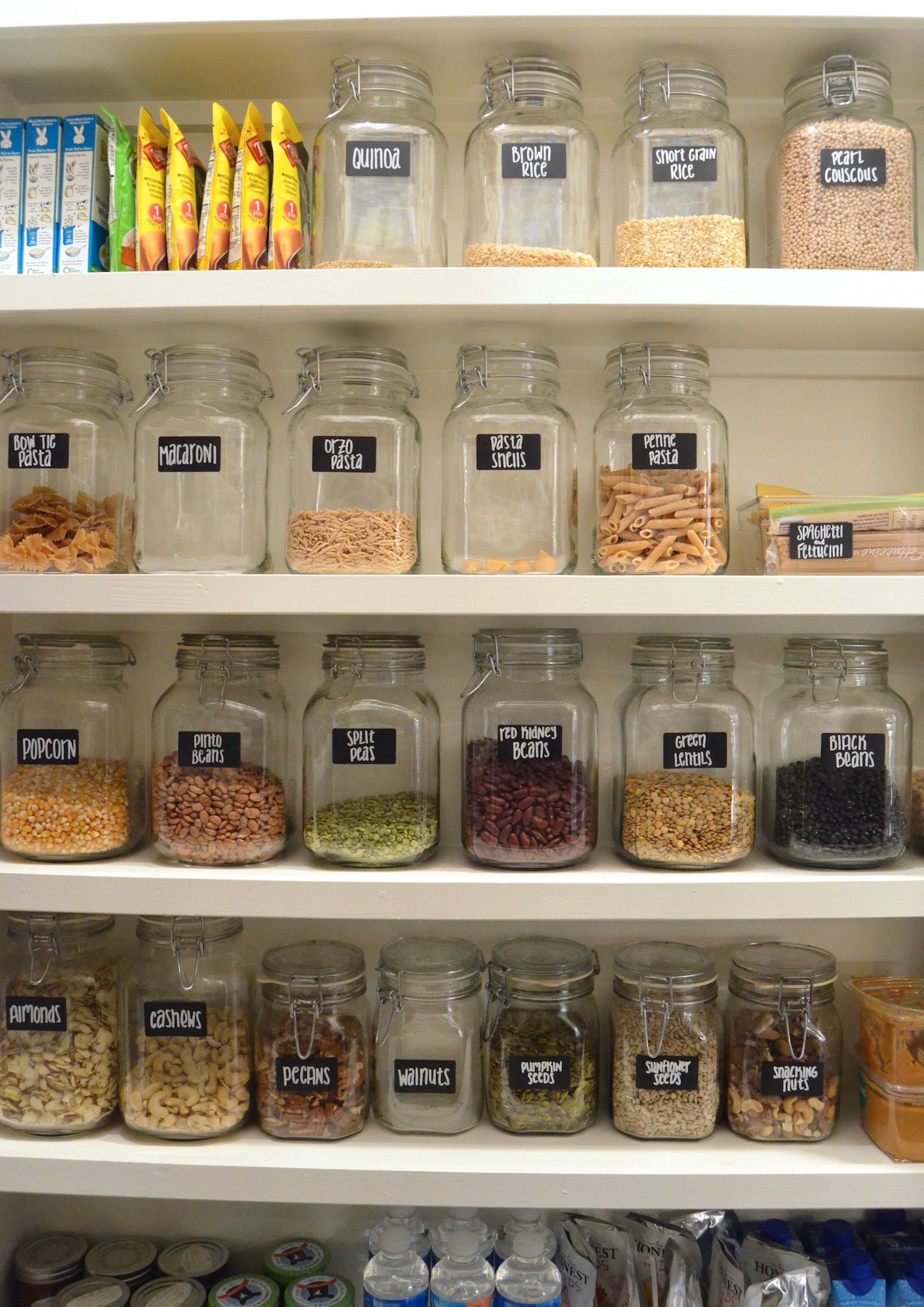 22 Best large glass jars ideas  glass jars, large glass jars, pantry  organisation