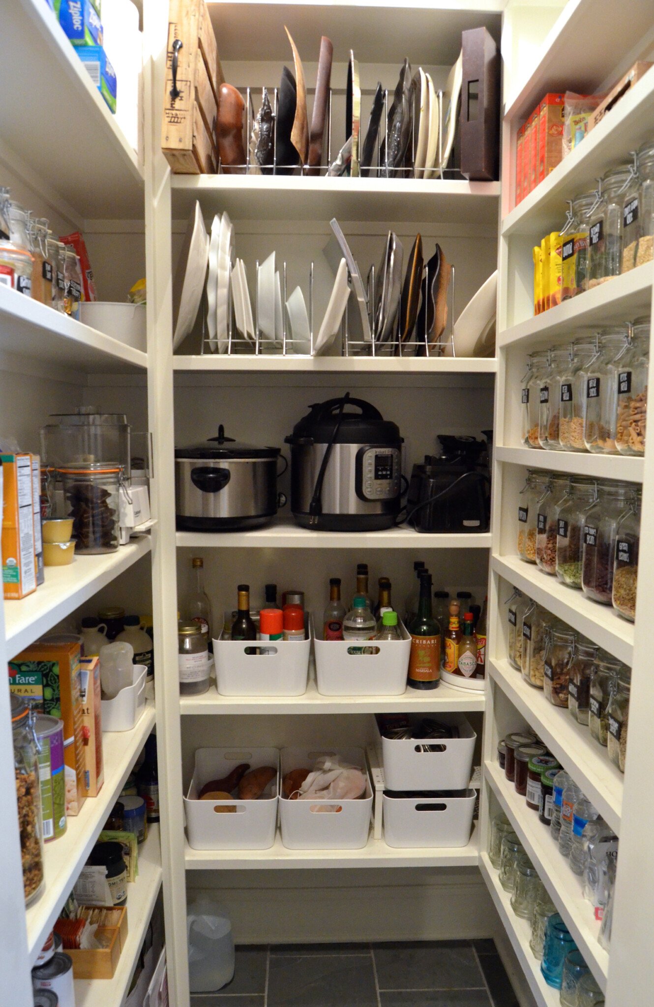 My Big Pantry Redo! How We Got Organized ⋆ 100 Days of Real Food