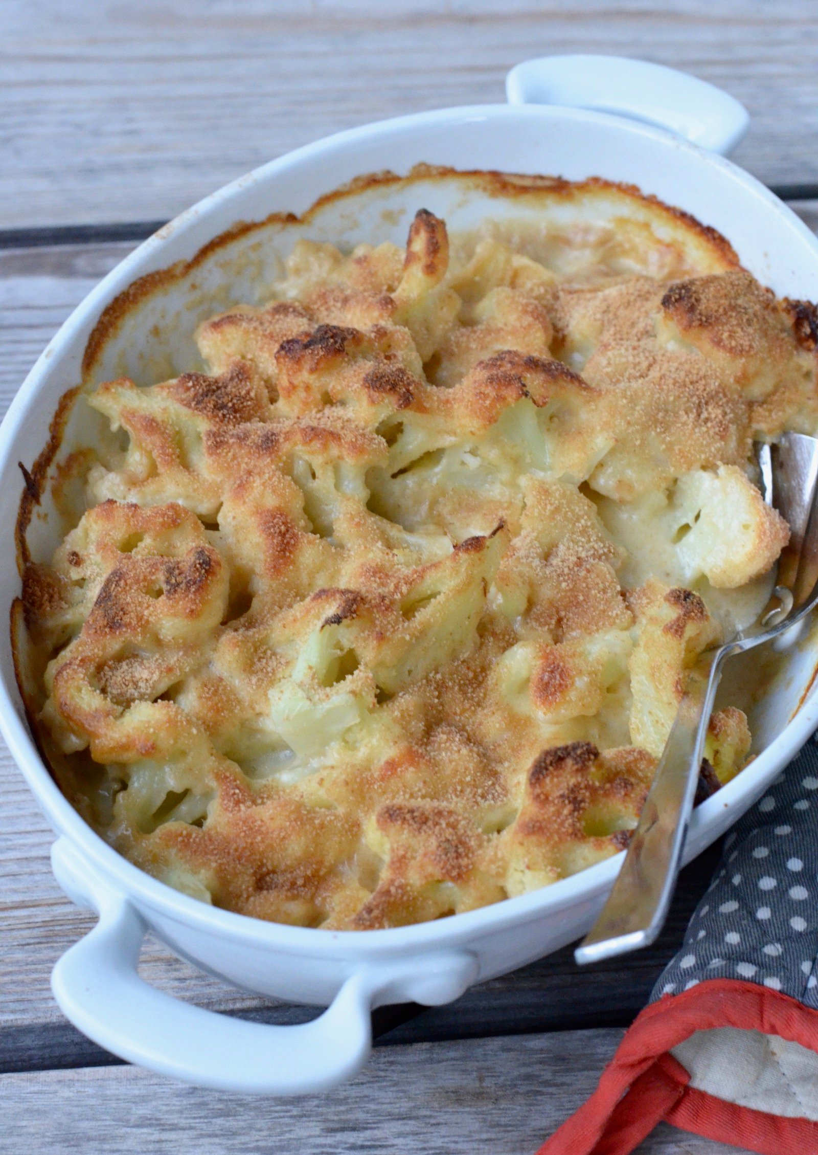 Easy Cauliflower Gratin (great for picky kids) ⋆ 100 Days of Real Food