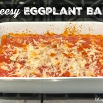 Cheesy Eggplant Bake on 100 Days of Real Food