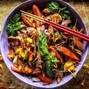 Chicken Nectarine Stir Fry (+ how food sensitivities were making us sick) 1