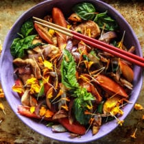 Chicken Nectarine Stir Fry (+ how food sensitivities were making us sick) 1