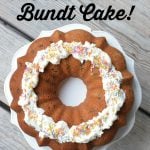 Chocolate Chip Bundt Cake on 100 Days of Real Food
