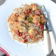 Creamy Shrimp Pasta with Lemon
