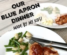 Blue Apron on 100 Days of Real Food