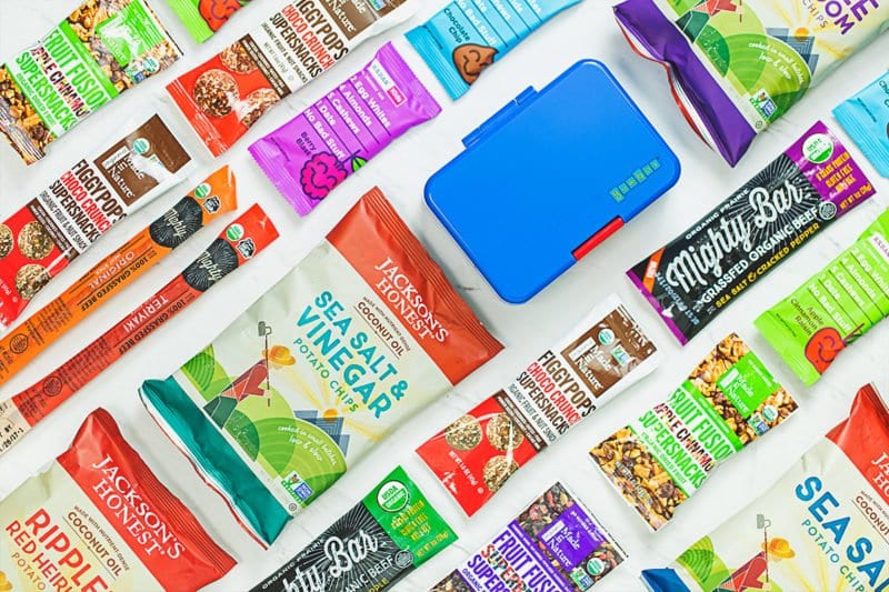 Store bought snacks for kids