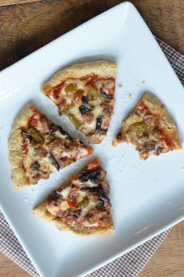 Sausage, Bell Pepper & Mushroom Pizza 2