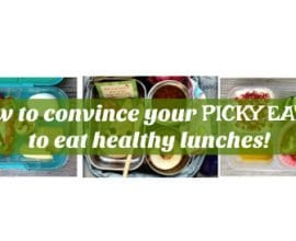 How to convince your picky eater to eat healthy lunches on 100 Days of Real Food