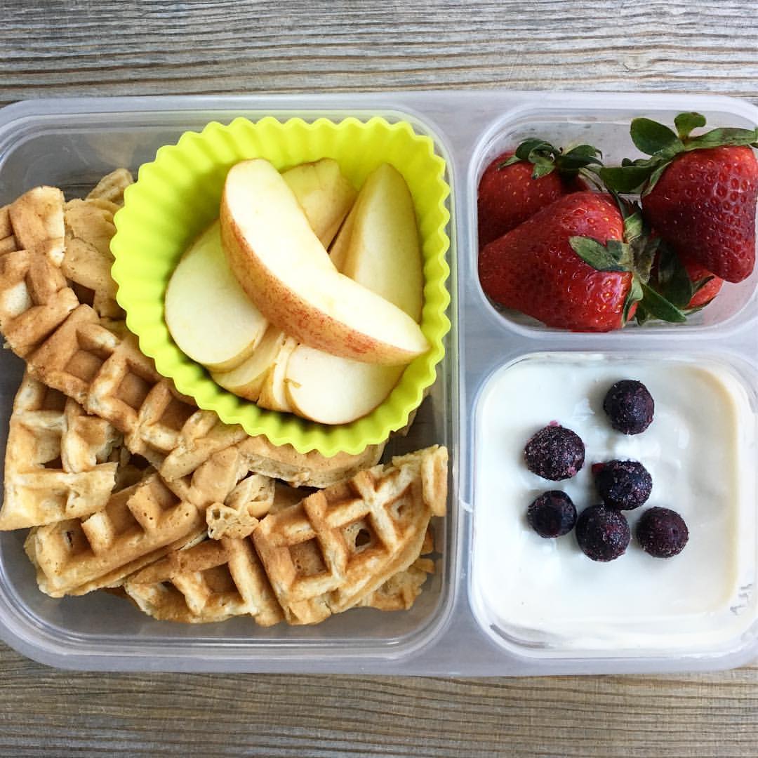 Sample real food lunch with naturally occurring sugar
