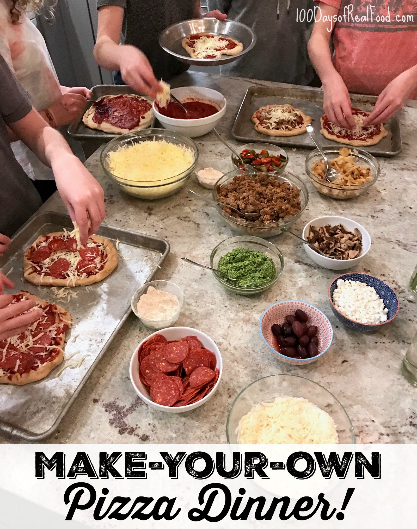 https://www.100daysofrealfood.com/wp-content/uploads/2018/02/Make-Your-Own-Pizza-Dinner-on-100-Days-of-Real-Food.jpg