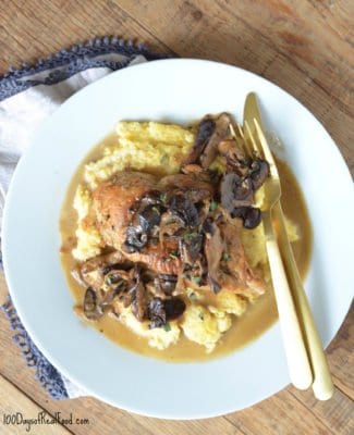 chicken and wild mushroom skillet