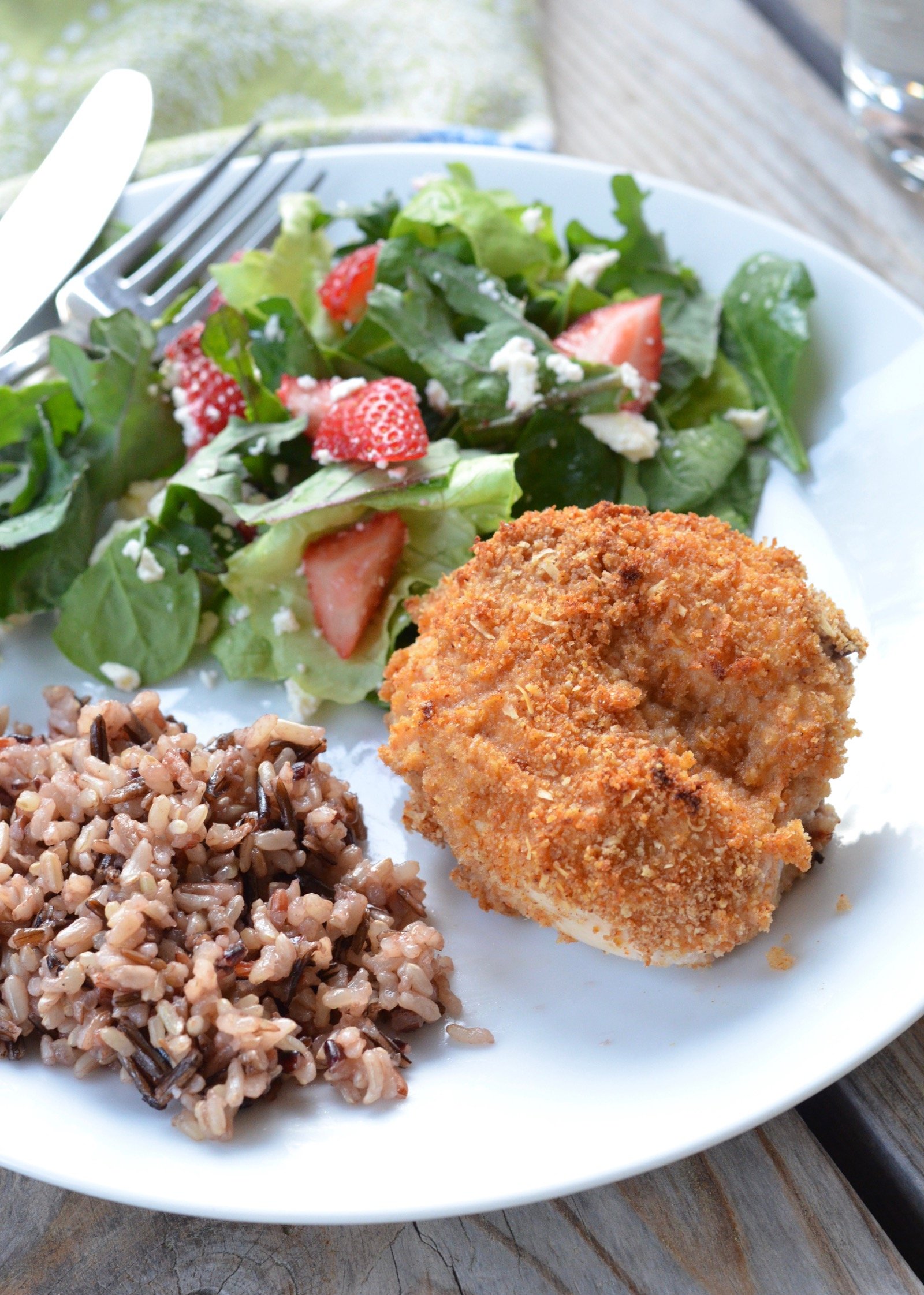 Crispy Oven Fried Chicken - The Big Man's World ®