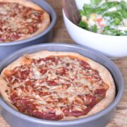 Deep Dish Pizza on 100 Days of Real Food