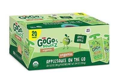 What Packaged Products I DO Buy - GoGo Squeez Applesauce pouches