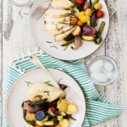 Sheet Pan Chicken with Summer Veggies