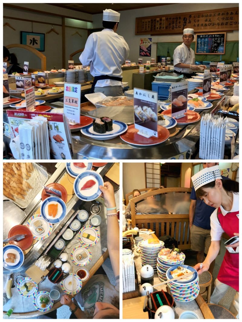 Conveyer Belt Sushi on 100 Days of Real Food