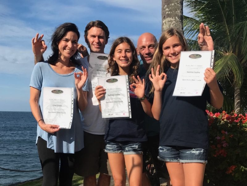 diving certificates on Bali Trip on 100 Days of Real Food