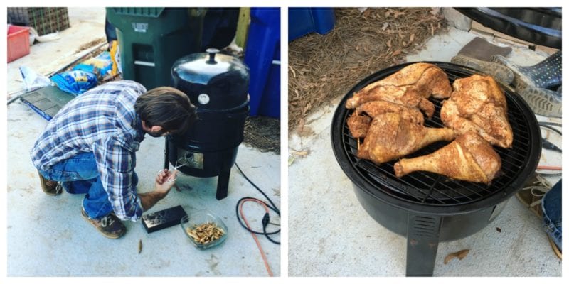 how long does it take to smoke a turkey in a kamado joe