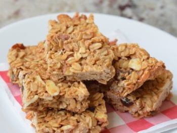 Homemade Snack Bars on 100 Days of Real Food