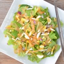 Sesame miso ginger dressing ingredients