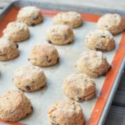Cinnamon Raisin Yogurt Biscuits on 100 Days of Real Food