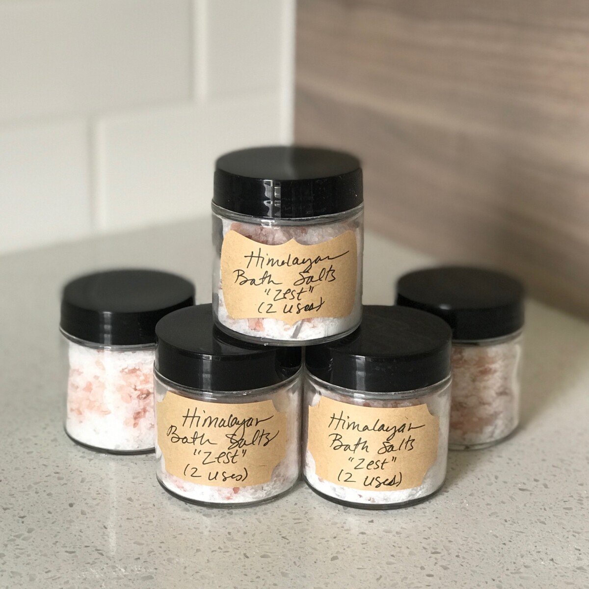 How to Make Homemade Bath Salts (in 10 minutes!) ⋆ 100 Days of Real Food