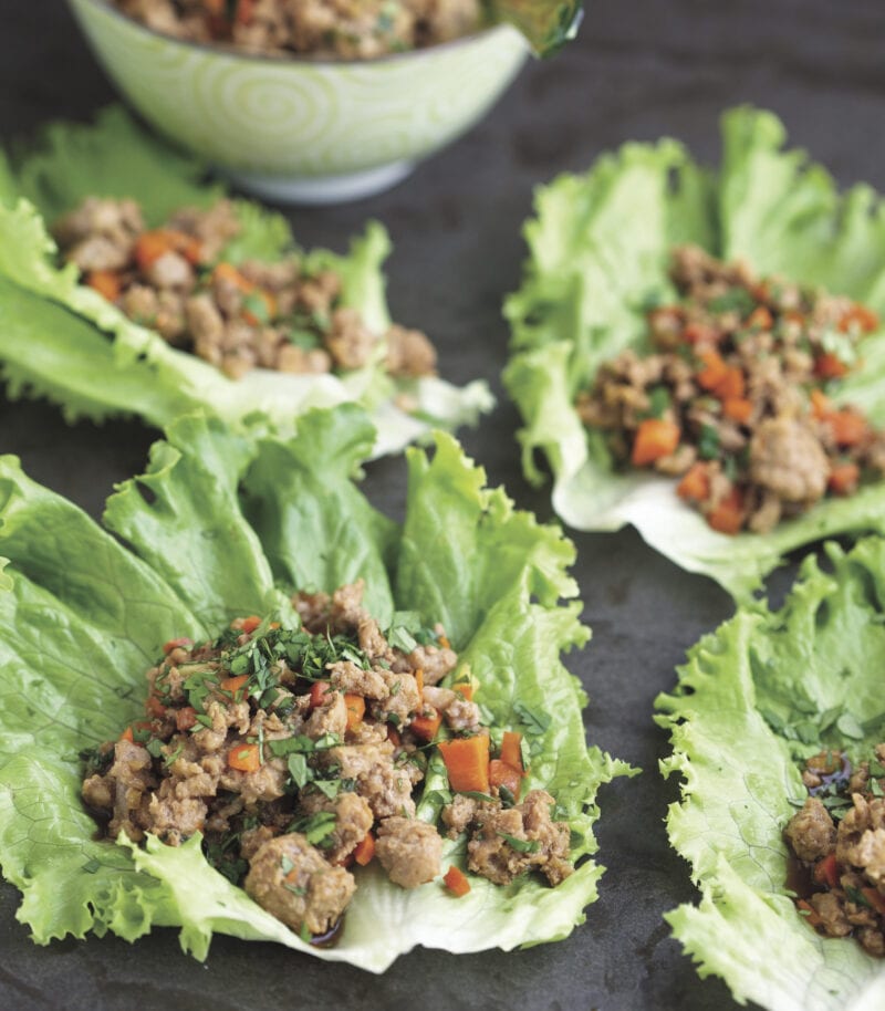 Asian lettuce wraps from 100 Days of Real Food cookbook