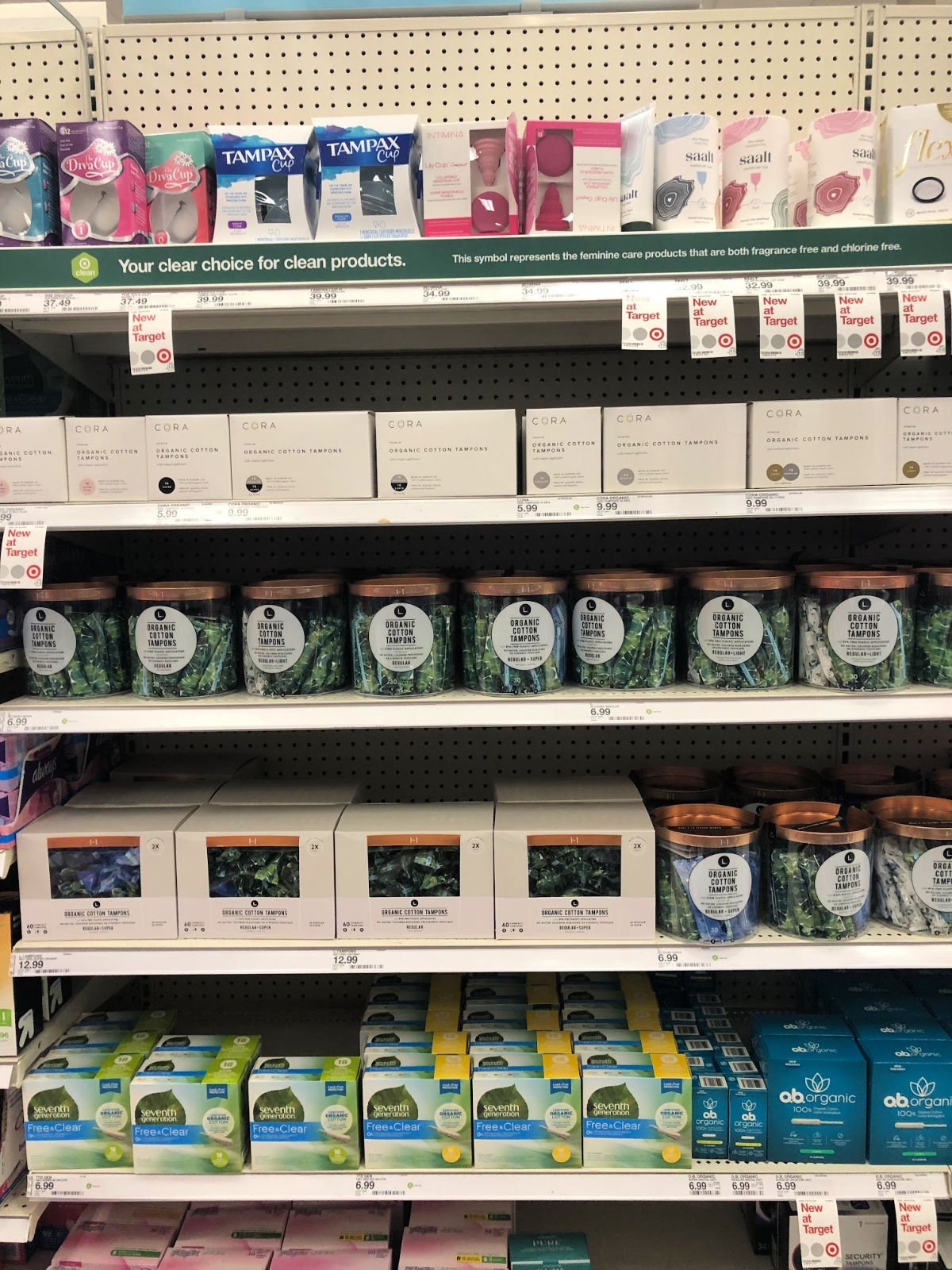 organic products found at Target