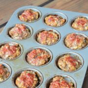 Mini Lunchbox Meatloaves on 100 Days of Real Food