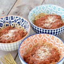 Slow Cooker Bolognese on 100 Days of Real Food
