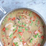 Creamy coconut and lime chicken recipe