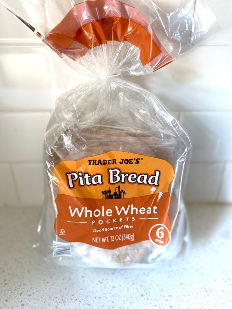 Trader Joe's whole-wheat pita bread