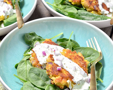 Smoked Trout and Buttermilk Fritters on 100 Days of Real Food