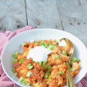 Buffalo Cauliflower on 100 Days of Real Food