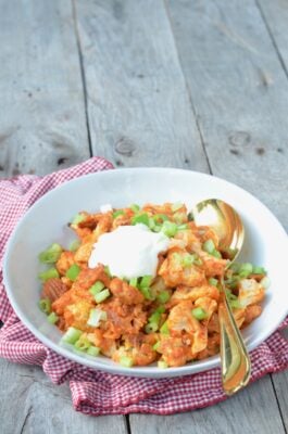 Buffalo Cauliflower on 100 Days of Real Food