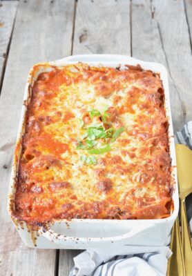 Baked Rigatoni with Ricotta on 100 Days of Real Food