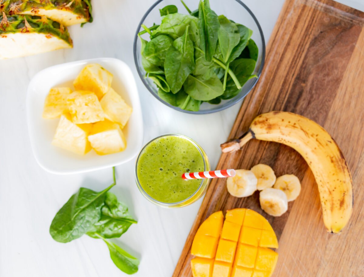 How to Make a Perfect Green Smoothie ⋆ 100 Days of Real Food