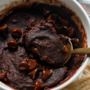Chocolate mug cake.